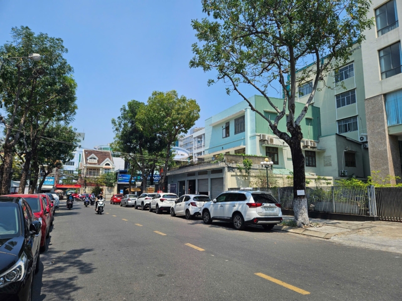 Đường trước toà nhà Thông tấn Xã Đà Nẵng