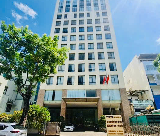 Mặt tiền toà nhà Thông Tấn Xã Đà Nẵng