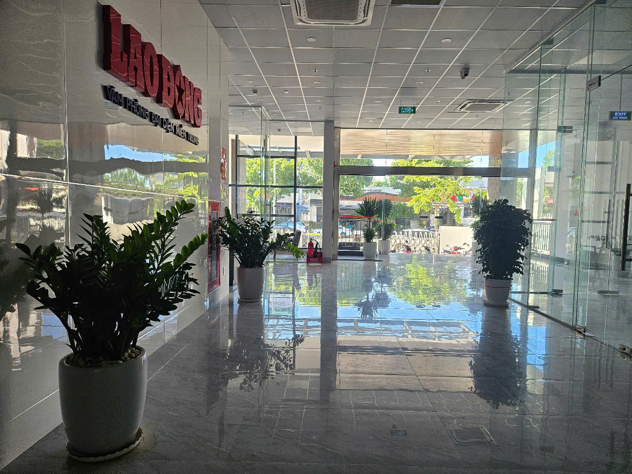 Sảnh Toà nhà Báo Lao Động Đà Nẵng