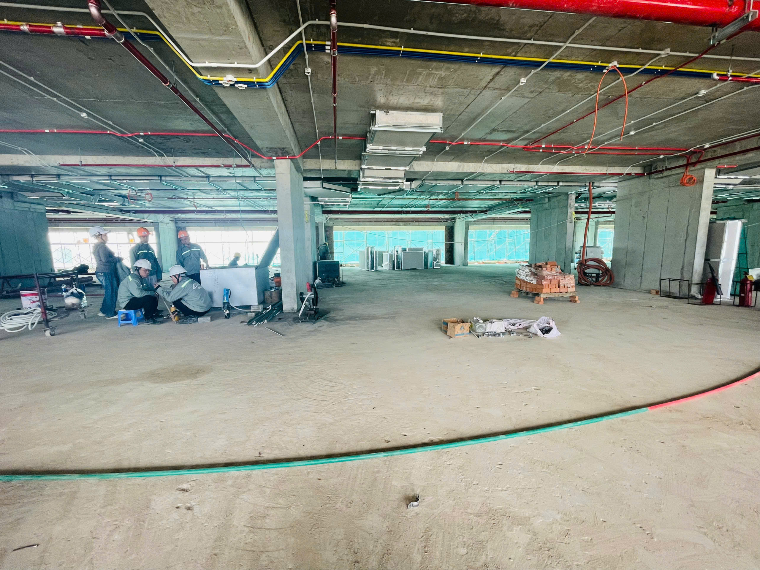 Hệ thống PCCC, hệ thống chiếu sáng, hệ thống điều hoà, hệ thống cập thoát nước của toà nhà TTC Plaza Đà Nẵng-AEON MALL đầy đủ và đạt tiêu chuẩn.