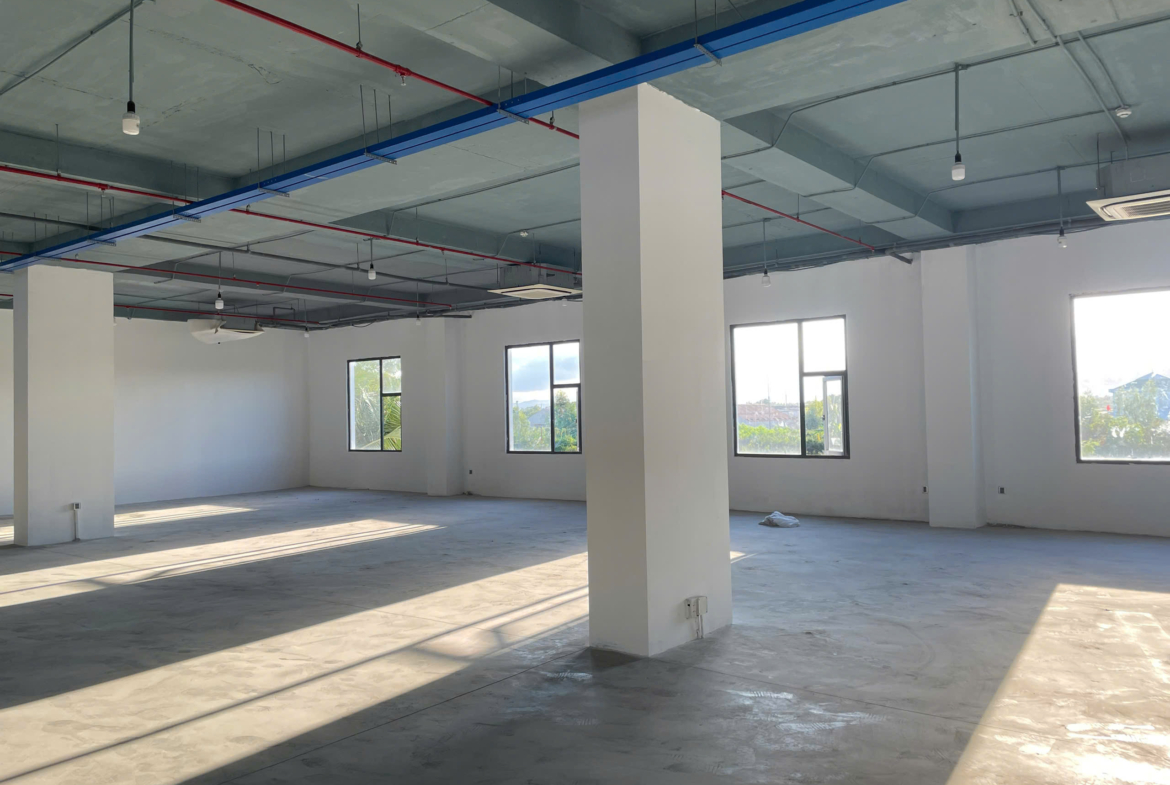 Mặt bằng đầy đủ ánh sáng, thiết kế chuẩn công năng văn phòng