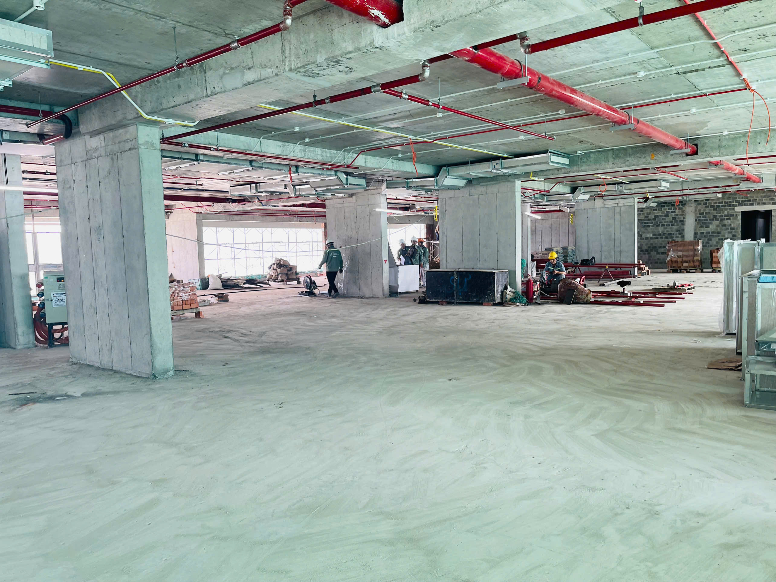 Sàn văn phòng tiêu chuẩn của toà nhà TTC Plaza Đà Nẵng-AEON MALL
