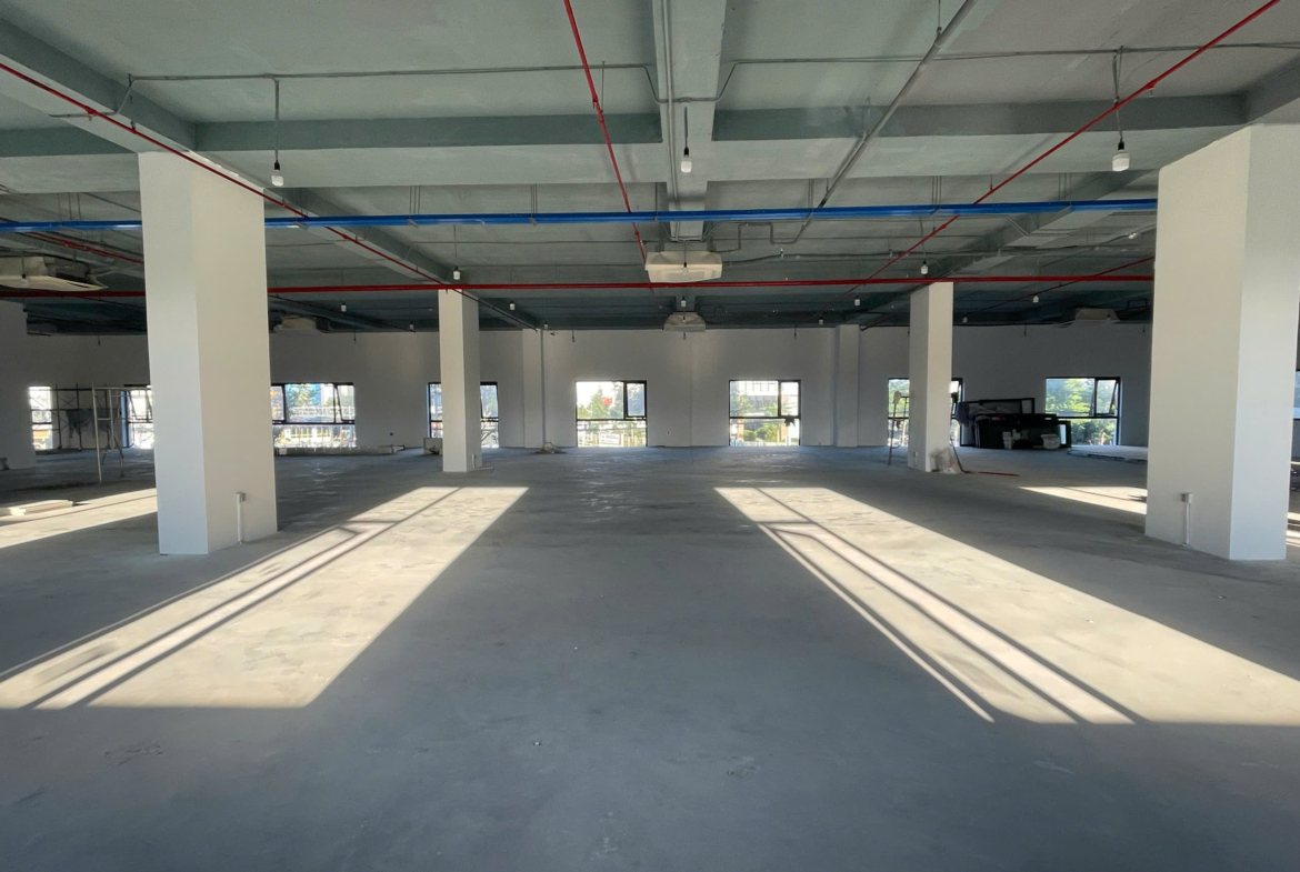 Mặt sàn 1000m2, có thể chia nhỏ theo nhu cầu của tòa nhà Nicolas Building - Nguyễn Hữu Thọ