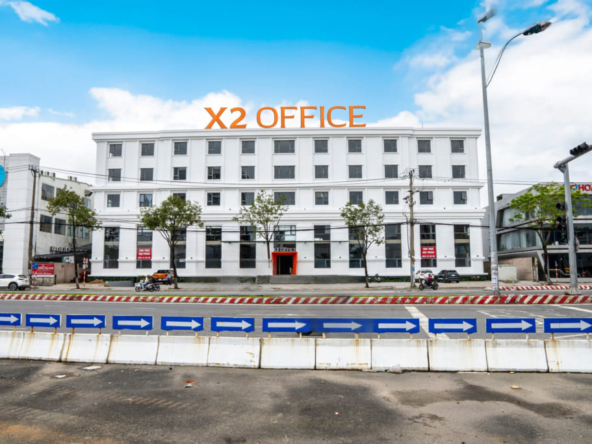 Mặt tiền toà nhà X2 OFFICE DIAMOND - Nguyễn Hữu Thọ